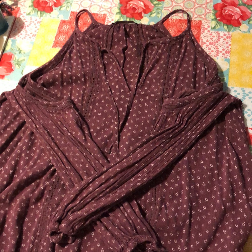 Over the shoulder long sleeve